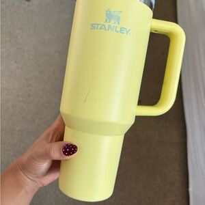 Stanley Lemon Yellow Travel Mug